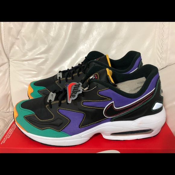 Nike Other - Nike Air Max 2 Light PRM Black Flash Crimson